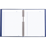Blueline&reg; NotePro&trade; Notebook Ruled 10-3/4"x8" 150pgs Indigo Blue