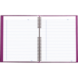 Blueline&reg; NotePro&trade; Notebook Ruled 10-3/4"x8" 150pgs Grape