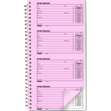 Blueline® Phone Message Book 11" x 5-11/16" 400 sheets English