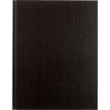 Blueline® Hard Cover Flush Cut Notebook 9-1/4" x 7-1/4" 192 pages Black