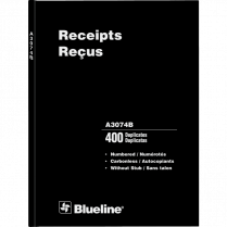 Blueline® Deluxe Receipt Book 2-Part 400 sets