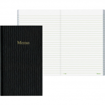 Blueline Memo Book 4" x 6-3/4" Flexible Cover Open Side
