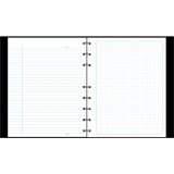 Blueline® NotePro™ Project Notebook Quad 9-1/4" x 7-1/4" 192pgs Black