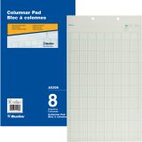 Blueline® A5300 Columnar Pad 8-1/4 x 14" 8 Column
