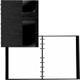 Blueline® NotePro™ Lux Dotted Journal 9-1/4" x 7-1/4" Black
