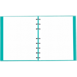 Blueline® NotePro™ Lux Dotted Journal 9-1/4" x 7-1/4" Aqua