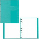 Blueline® NotePro™ Lux Dotted Journal 9-1/4" x 7-1/4" Aqua