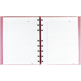 Blueline® NotePro™ Pink Ribbon Notebook 9-1/4" x 7-1/4" 150pgs Pink