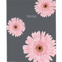 Blueline&reg; NotePro&trade; Pink Ribbon Notebook 9-1/4"x7-1/4" 150 pages Daisy