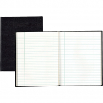 Blueline Hardbound Executive Notebook 7-1/4" x 9-1/4" Black