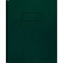 Blueline® Hard Cover Perfect Bound Notebook 9-1/4x7-1/4" 192pgs Ruled with Margin Green