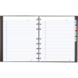 Blueline® NotePro™ Notebook Ruled 9-1/4x7-1/4" 192pgs Black