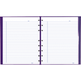 Blueline® NotePro™ Notebook Ruled 9-1/4x7-1/4" 192pgs Purple