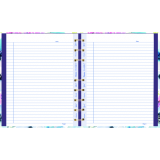 Blueline® MiracleBind™ Passion Notebook 9-1/4" x 7-1/4" Floral Design