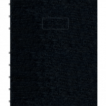 Blueline® MiracleBind™ Notebook 9-1/4" x 7-1/4" 150 pgs Black