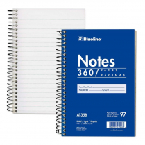 Blueline® Steno Book Side Bound 6" x 9" 360 pages