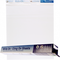 EASEL SHEETS WRITE/CLING 35/PD NATIONAL 27"x34"
