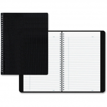 Blueline Duraflex Notebook 8-1/2" x 11" Black Flexible Cover