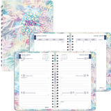 Blueline® Watercolour Weekly/Monthly Planner 8" x 5" Bilingual Floral