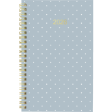 Blueline® Minimalist Weekly/Monthly Planner 12 Month 8"x5" Bilingual Assorted Colours