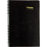 Blueline® CoilPro™ Daily Diary 8"x5" Black Bilingual