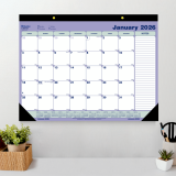Blueline® Monthly Desk/Wall Calendar 21-1/4" x 16" English