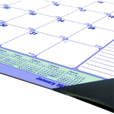 Blueline® Monthly Desk/Wall Calendar 21-1/4" x 16" English