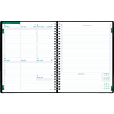Blueline® Timanager® Planifi-Action® Weekly Planner 11" x 8-1/2" Bilingual Black