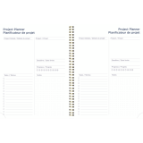 Blueline® Minimalist Monthly Planner 14 Month 11"x8-1/2" Bilingual Assorted Colours