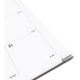 Blueline® Minimalist Monthly Planner 14 Month 11"x8-1/2" Bilingual Assorted Colours