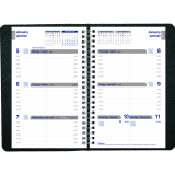 Blueline® Net Zero Carbon™ Weekly Planner 8" x 5" Bilingual Black