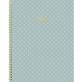 Blueline® Minimalist Weekly/Monthly Planner 12 Month 11" x 8-1/2" Bilingual Assorted Colours
