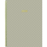 Blueline® Minimalist Weekly/Monthly Planner 12 Month 11" x 8-1/2" Bilingual Assorted Colours