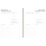 Blueline® Minimalist Weekly/Monthly Planner 12 Month 11" x 8-1/2" Bilingual Assorted Colours