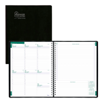 Blueline Timanager Academic Weekly 11" x 8-1/2" July to July Black