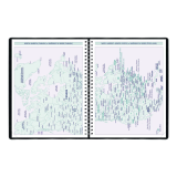 Blueline Timanager Academic Weekly 11" x 8-1/2" July to July Black