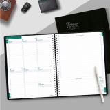 Blueline Timanager Academic Weekly 11" x 8-1/2" July to July Black