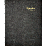 Blueline® MiracleBind™ CoilPro™ Monthly Planner Hard Cover 9-1/4"x7-1/4" Bilingual Black