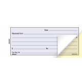 Blueline® Receipt Book 50 sets English