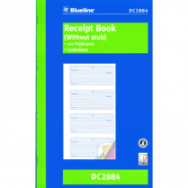 Blueline® Receipt Book 3-part 100 sets English