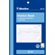 Blueline® Invoice Book 2-part 5-3/8x8" English