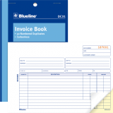 Blueline® Invoice Book 2-part 5-3/8x8" English