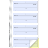 Blueline® Receipt Book 2-Part 200 sets English