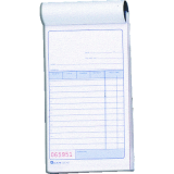 Blueline® Sales Book 3-part 3-1/2x6-1/2" English