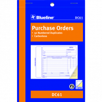 Blueline® Purchase Orders 2-part 5-3/8x8" English