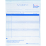 Blueline® Purchase Orders 3-part 8-1/2x11" English
