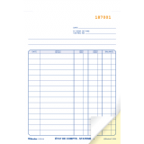 Blueline® Statement Book 2-part 5-3/8x8" Bilingual