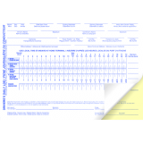 Blueline® Driver's Daily Log Book 2-Part 31 sets 5-3/8" x 8"