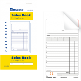Blueline® Counter Sales Book 2-part 50 sets 3-1/2x6-1/2" English 10/pkg