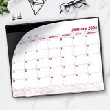 Brownline® Monthly Desk/Wall Calendar Pad Refill 23-1/2x18-1/4" English